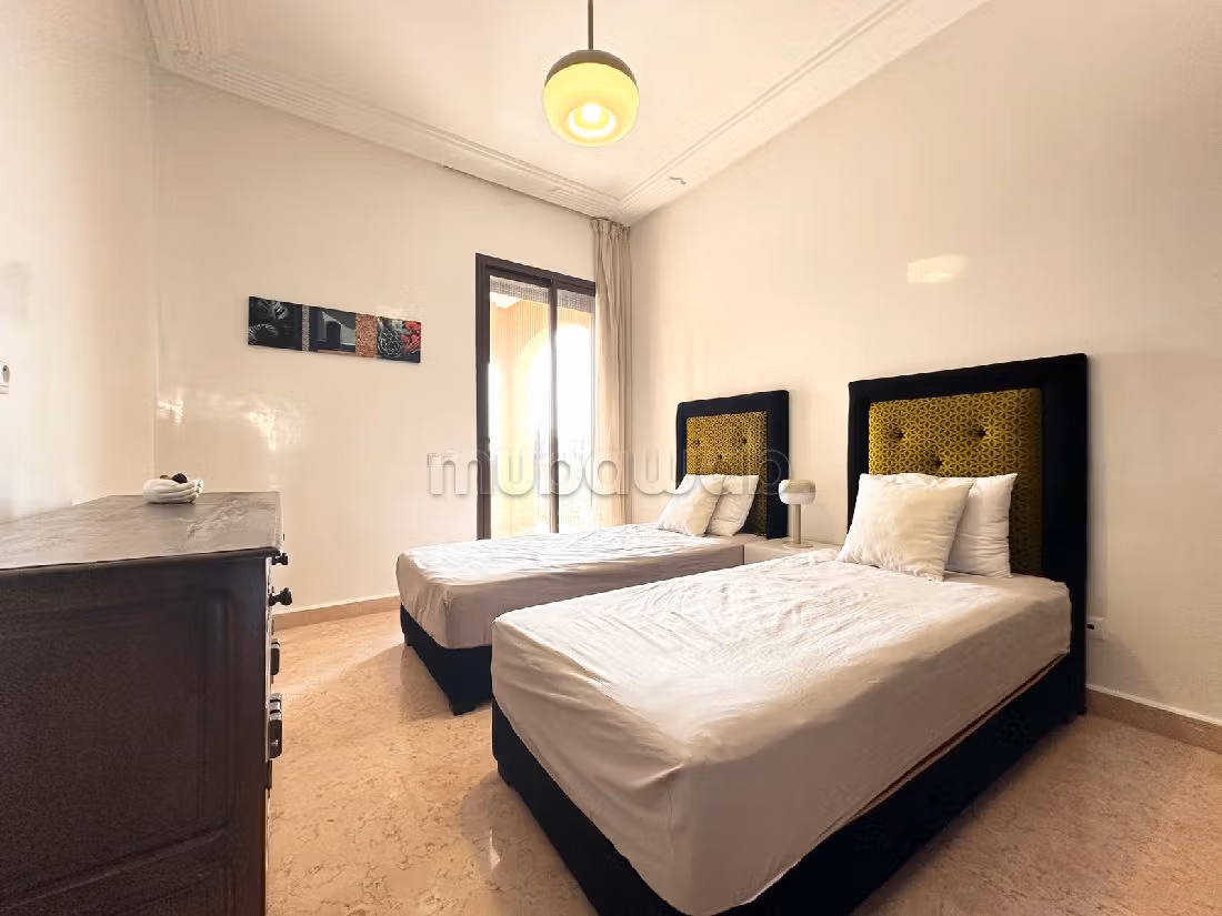 Splendido appartamento in affitto a Agdal. 2 camere. arredato. 