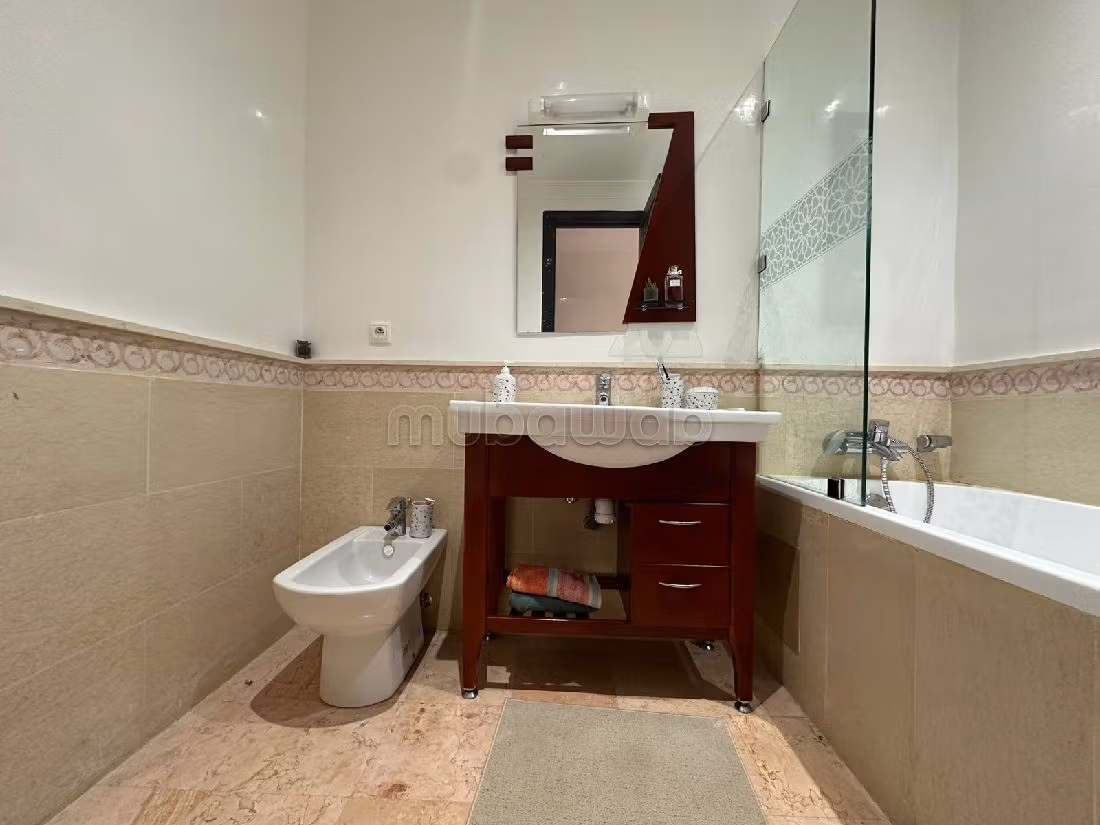 Splendido appartamento in affitto a Agdal. 2 camere. arredato. 