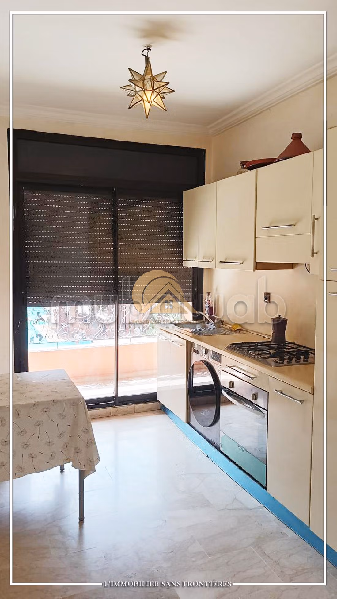 Alquila este piso en Hivernage. Superficie de 80 m². Mobiliario nuevo