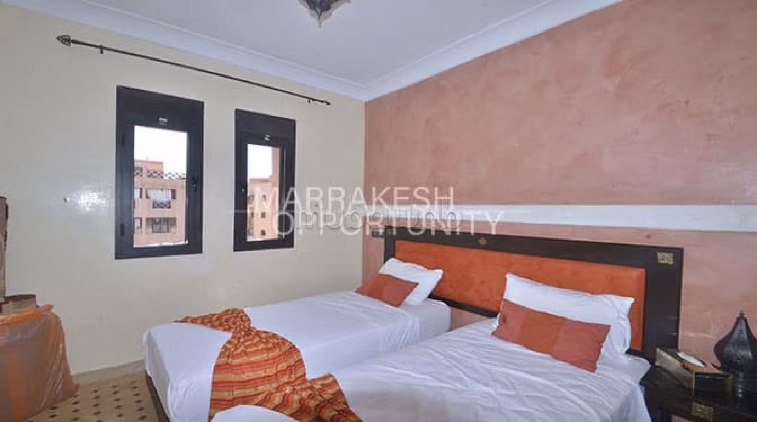 Appartamento in affitto a Ennakhil Palmeraie. 2 belle camere da letto. Arredato