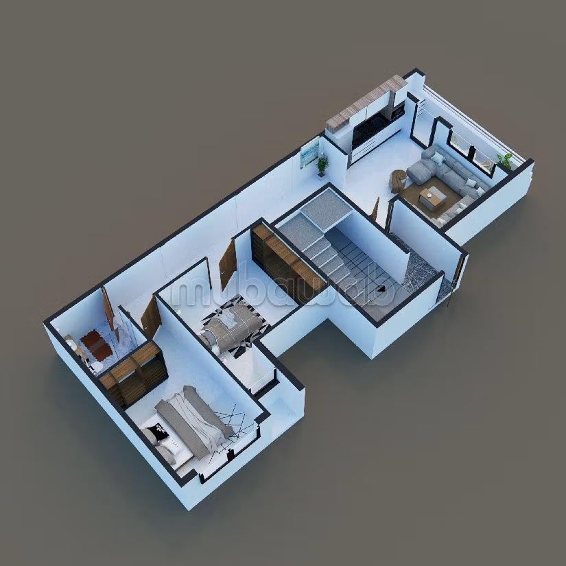 Appartement à l'achat à Haut Anza. Superficie 64 m²