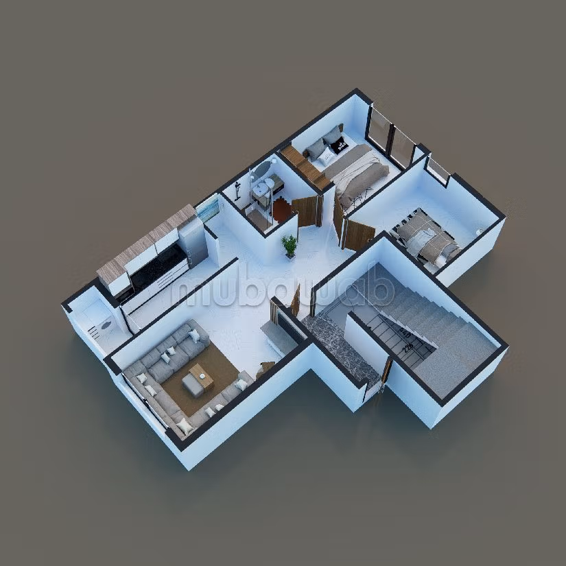 Appartement à l'achat à Haut Anza. Superficie 64 m²