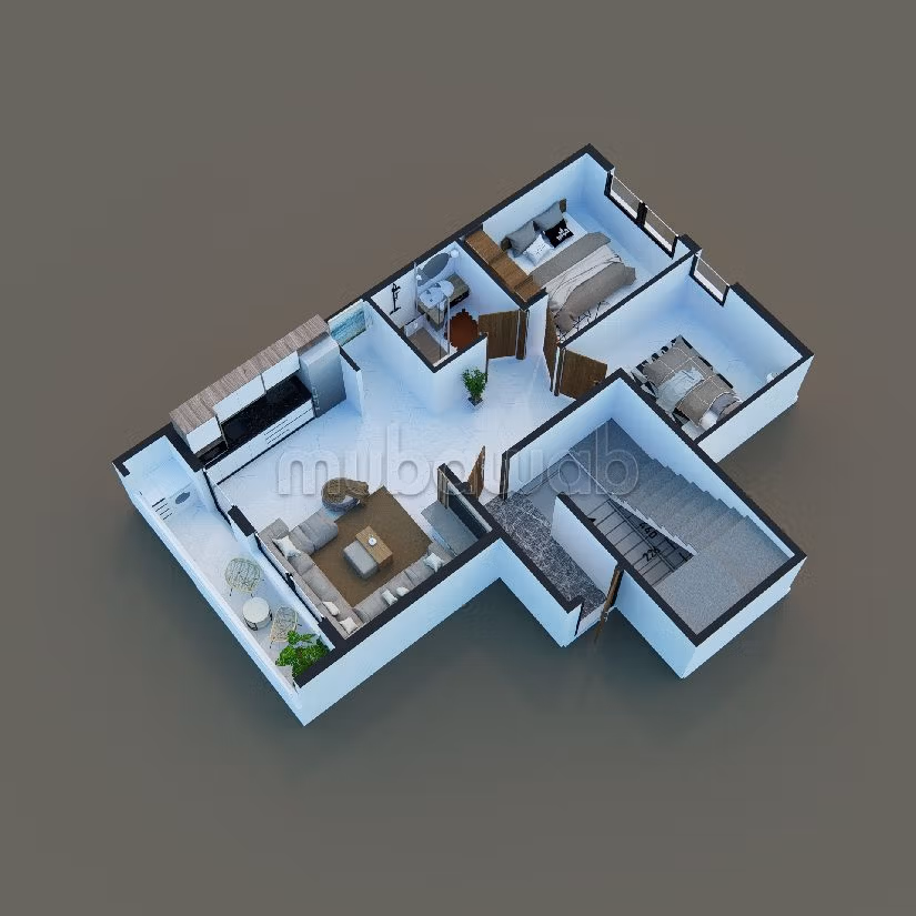 Appartement à l'achat à Haut Anza. Superficie 64 m²