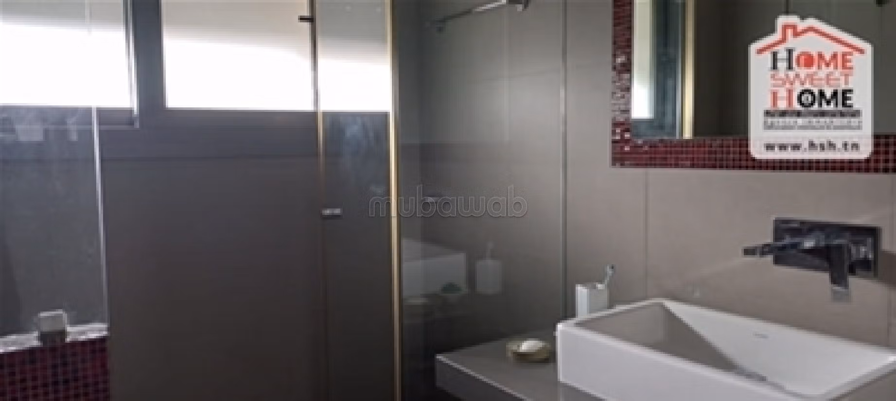 Affitta la tua casa a Gammarth Supérieur. 3 camere da letto. Ascensore e terrazzo. 