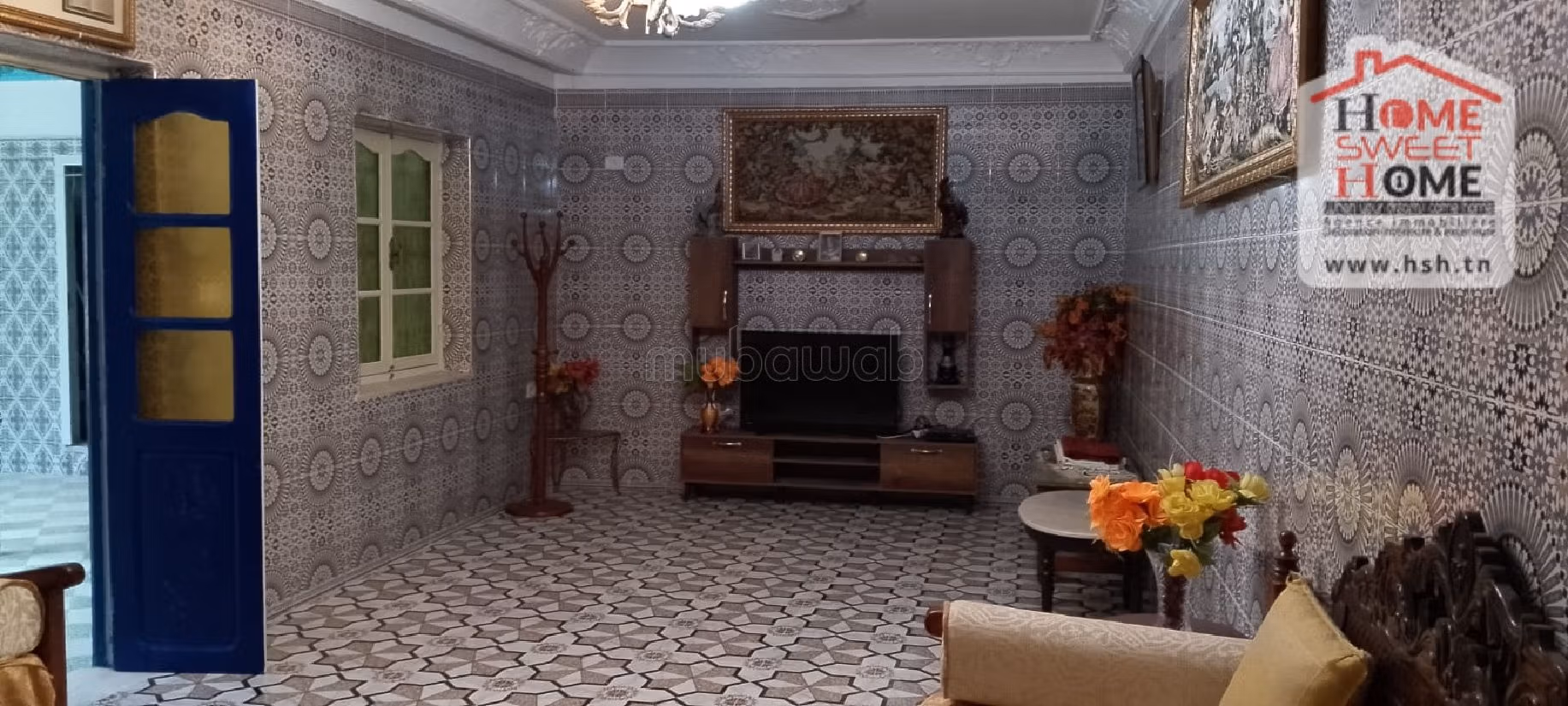 Meravigliosa villa in affitto a La Marsa. 8 camere da letto. Terrazzo e giardino