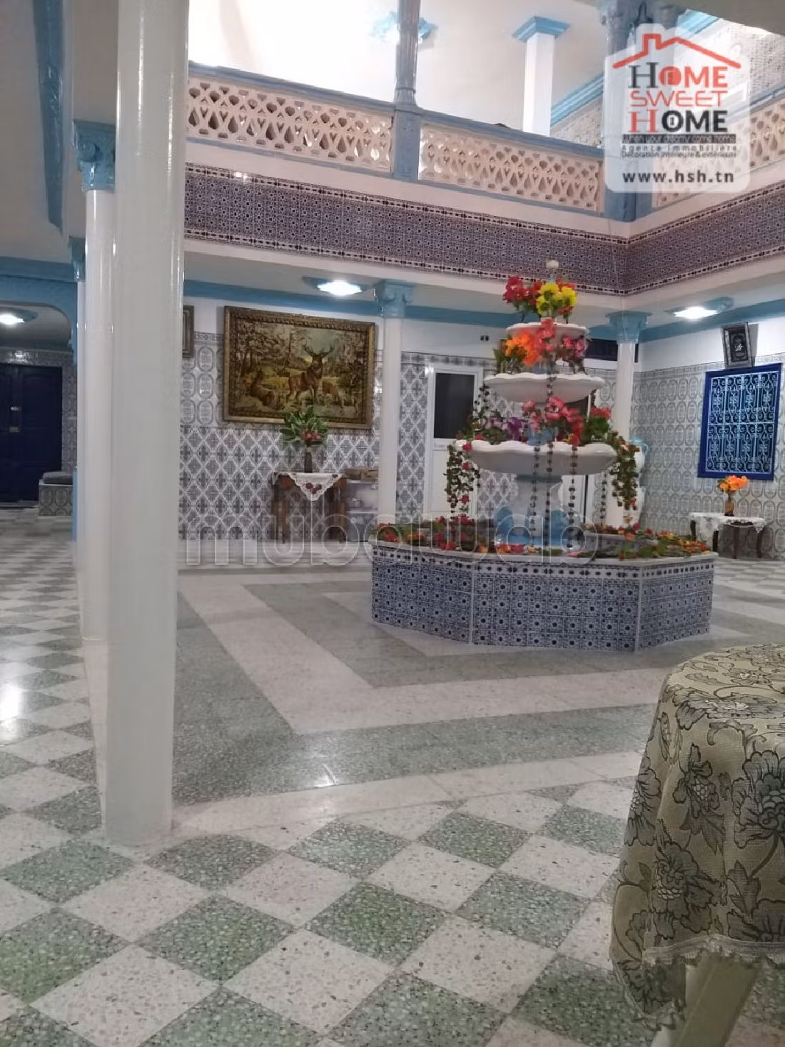 Meravigliosa villa in affitto a La Marsa. 8 camere da letto. Terrazzo e giardino