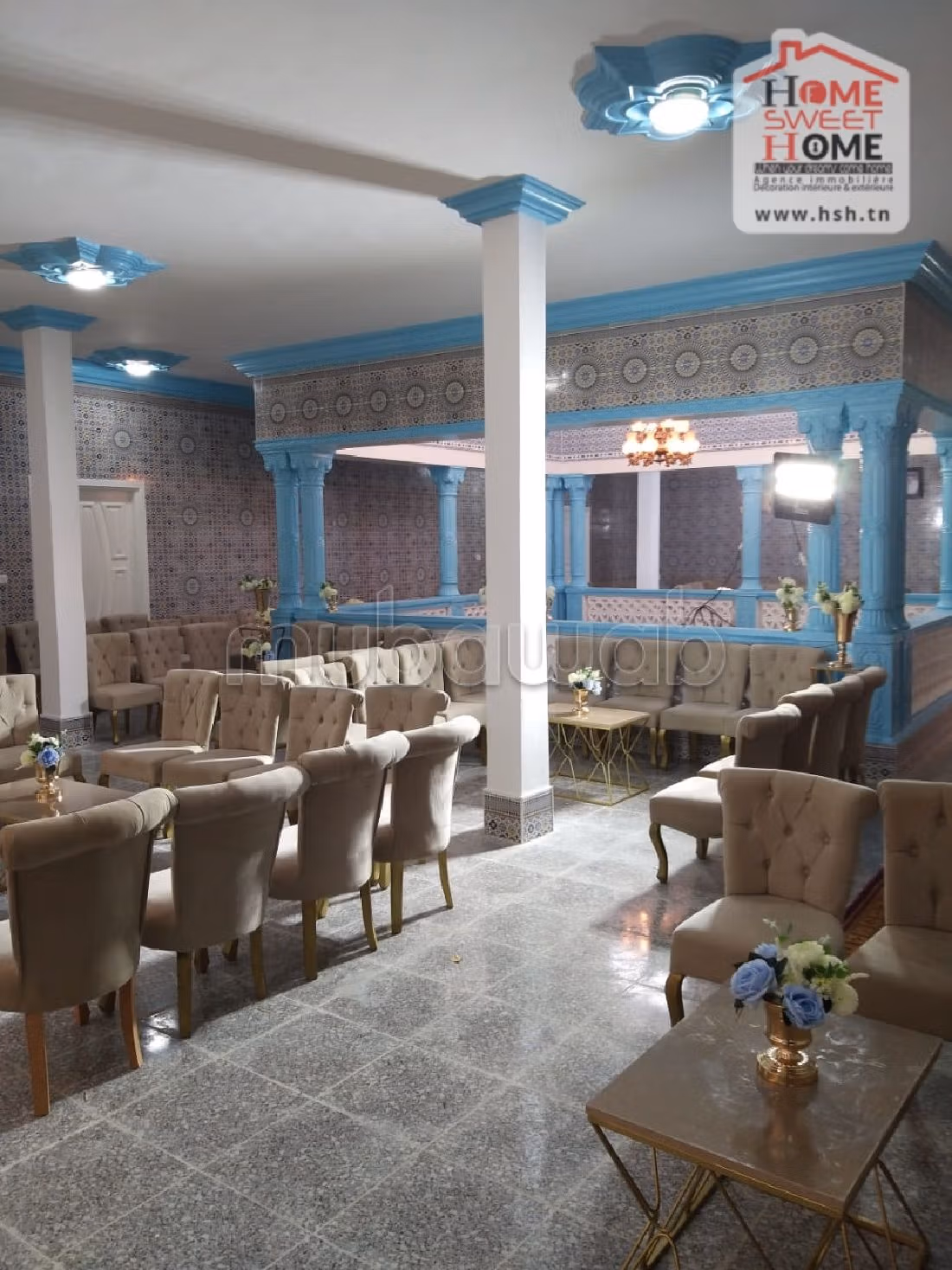 Meravigliosa villa in affitto a La Marsa. 8 camere da letto. Terrazzo e giardino