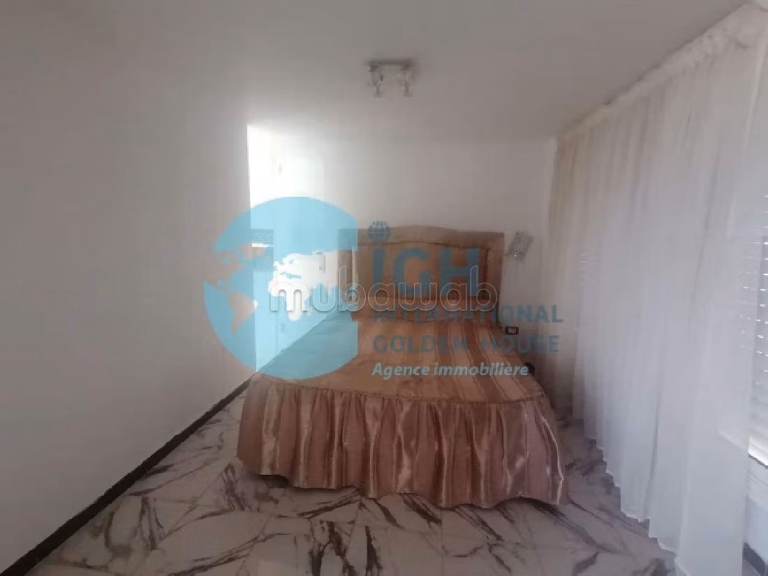 Affitto di uno splendido appartamento a Gammarth Supérieur. 1 camera. Impianto di riscaldamento. 