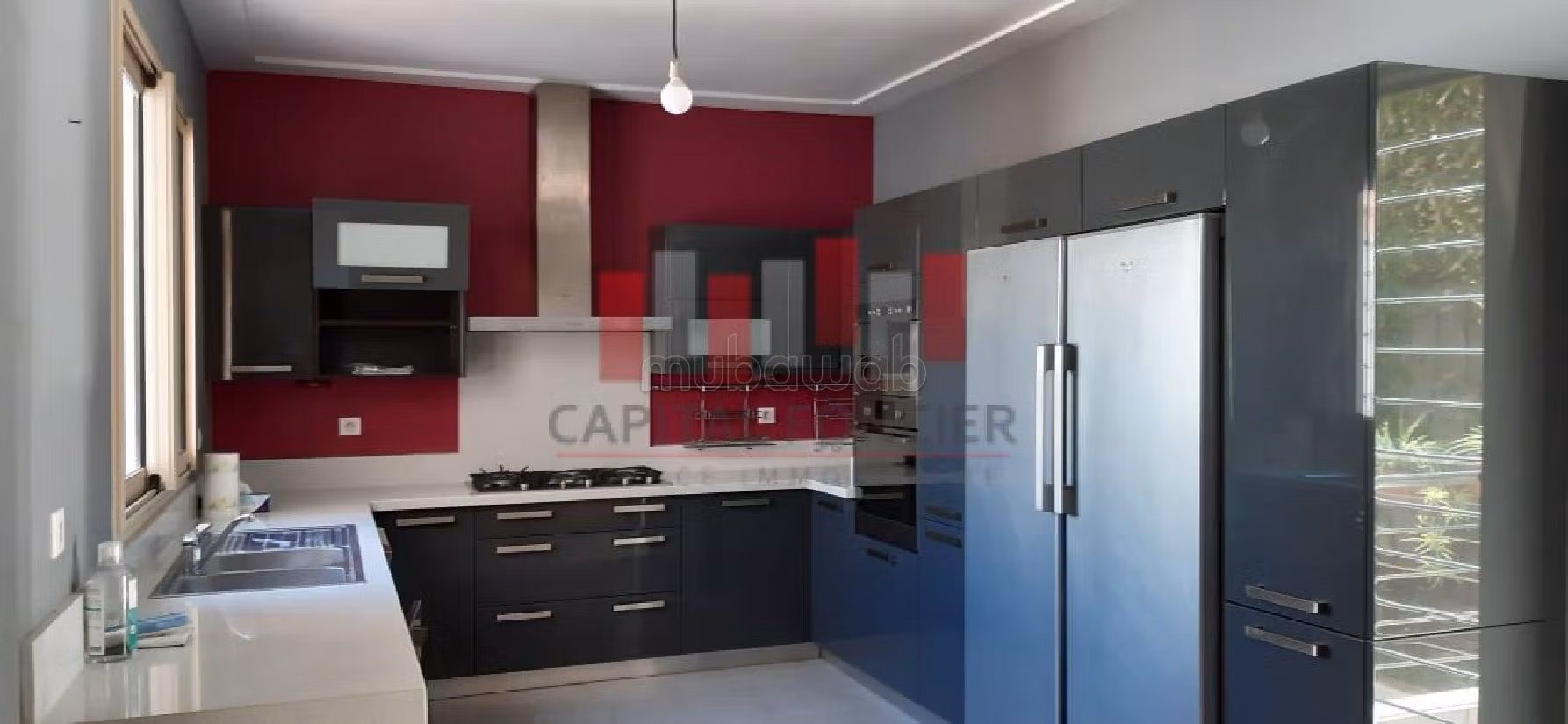 Straordinaria casa di lusso in affitto a CIL Hay Salam. 4 camere da letto. Camino e aria condizionata