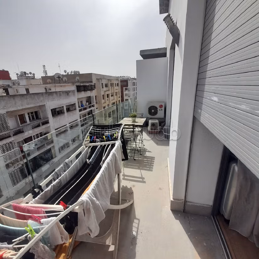 شقة للإيجار بالمعاريف. 1 غرفة جيدة. مفروشة. 