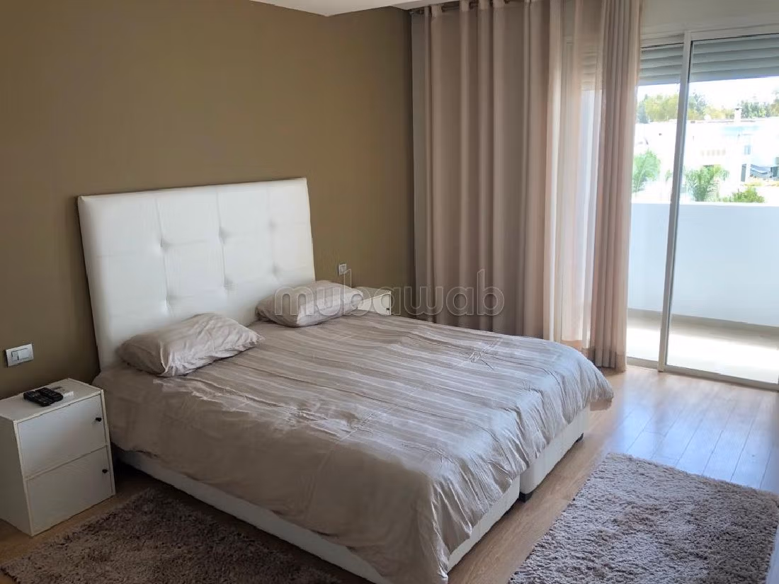 Great apartment for rent in Agdal. 4 rooms. Furnished