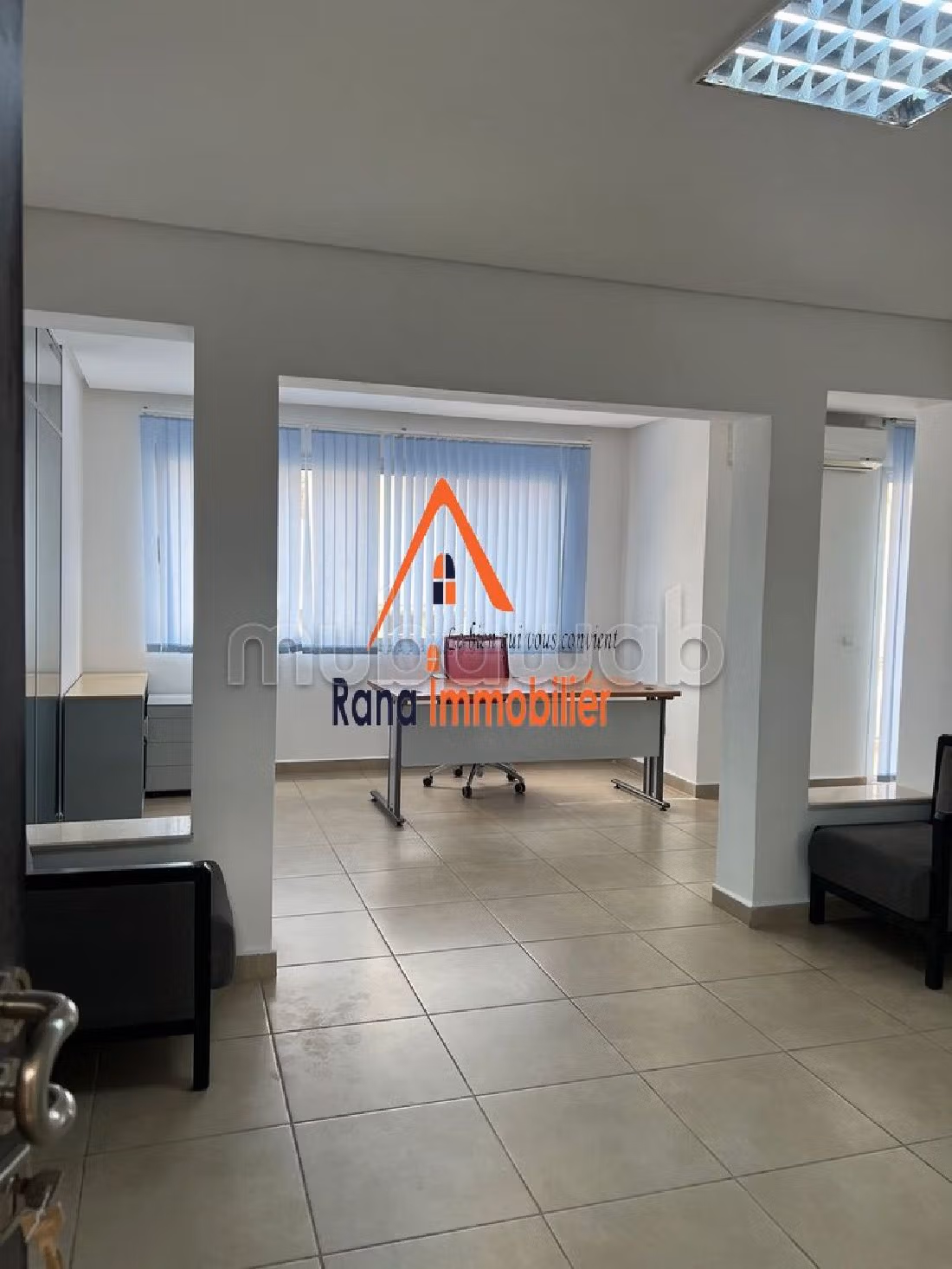 Appartement bureau équipé à louer sur Hassan