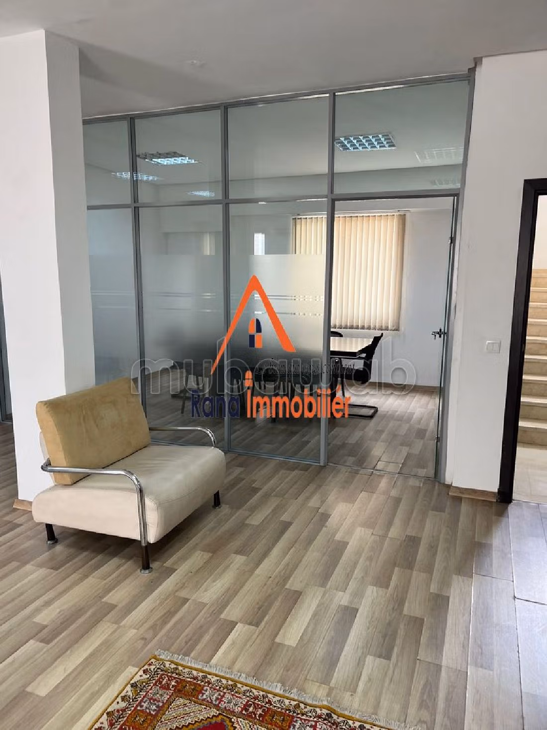 Appartement bureau équipé à louer sur Hassan