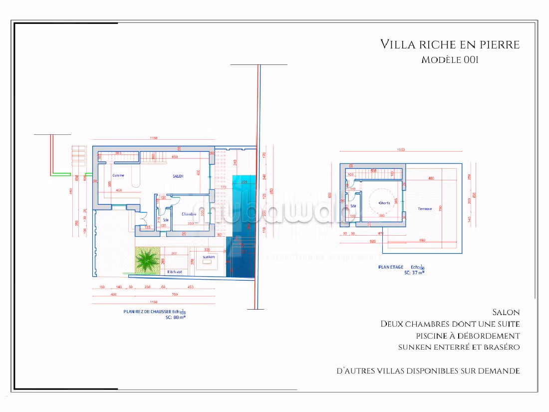 Villa Piscine Riche En Pierre