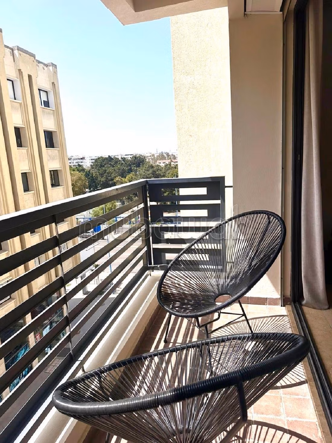 Appartementen huren in Maârif. Totale oppervlakte 60 m². Gemeubileerd