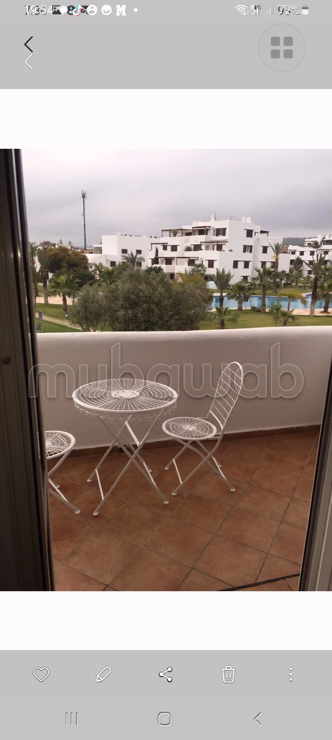 Se alquila este piso en Cabo Negro. 1 bonita habitación