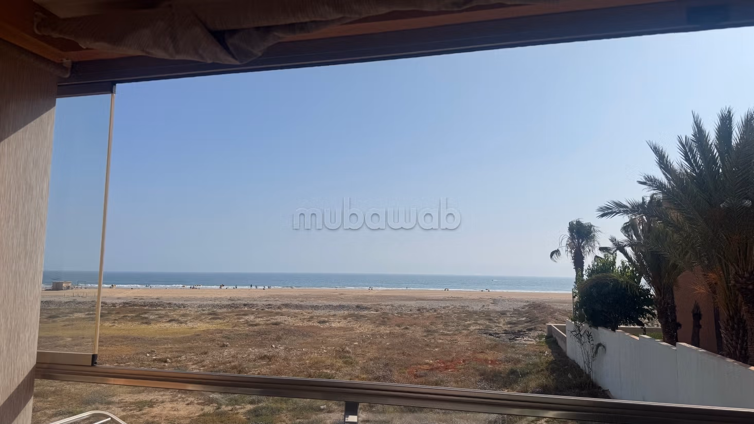 شقق للكراء بتاغزوت. 1 غرفة. مصعد وشرفة.