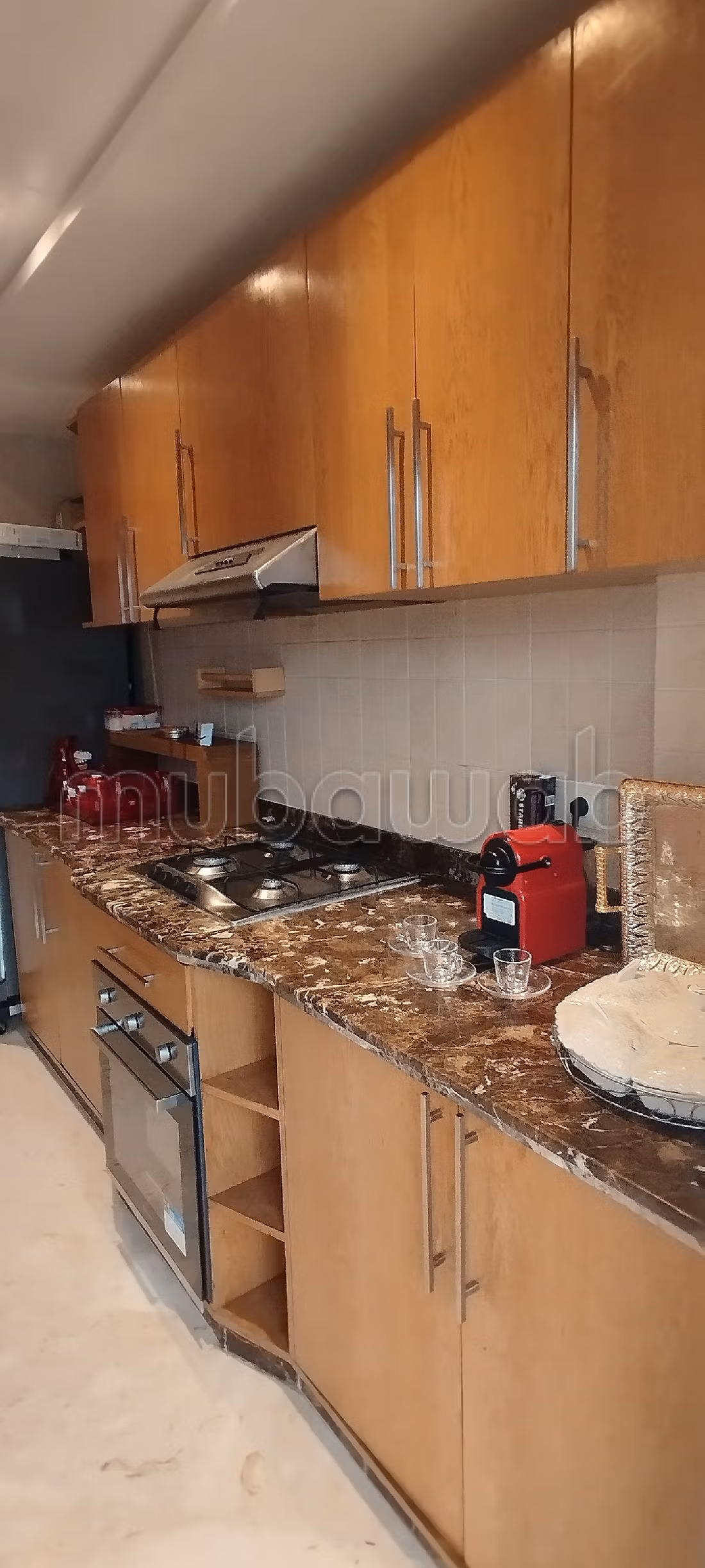 Location saisonnière à Dar Bouazza. Surface totale 170 m². Places de parking et terrasse