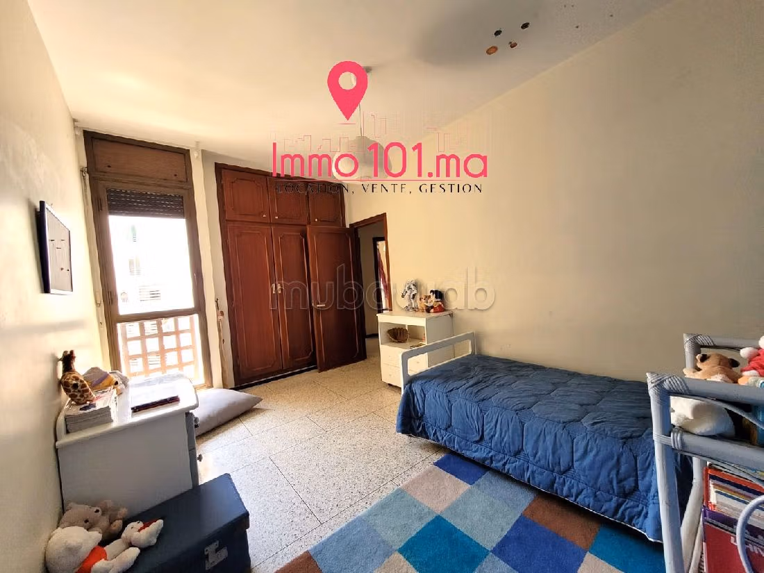 Huurappartementen in Haut Agdal. Totale oppervlakte 134 m². Gemeubileerd