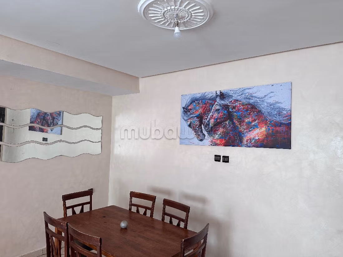 Apparemment meublé dans une résidence fermée