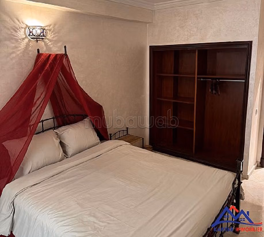 Flat for rent in Route Casablanca. Dimension 60 m². Well equipped kitchen