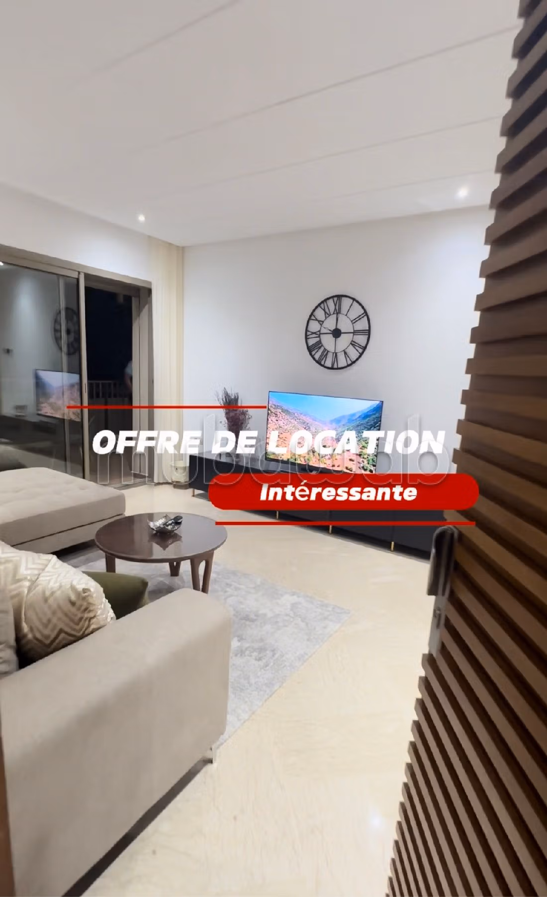 Location d'un appartement à cfc. 1 belle chambre. Meublé