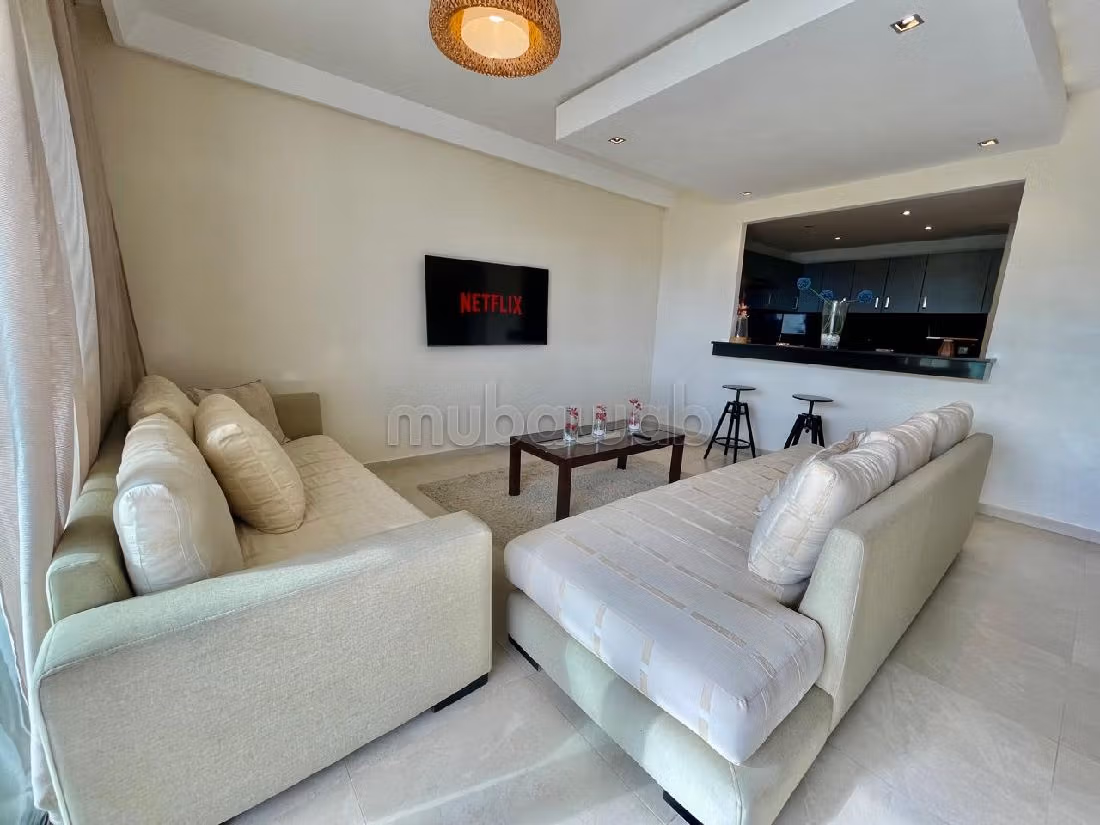 شقة جميلة للكراء ب منار. 2 غرف رائعة. مفروشة. 