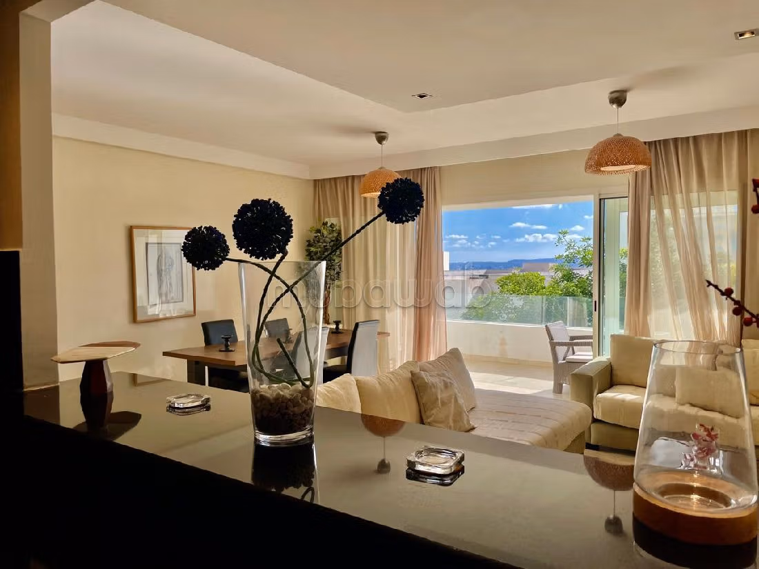 شقة جميلة للكراء ب منار. 2 غرف رائعة. مفروشة. 