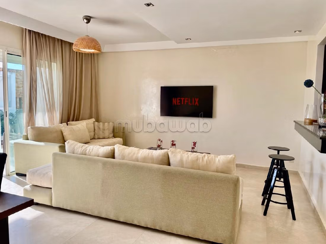 شقة جميلة للكراء ب منار. 2 غرف رائعة. مفروشة. 