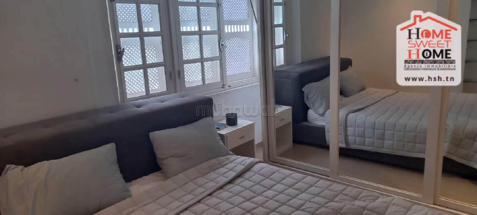 Apartment for rent in Carthage. 3 rooms. Well decorated. 
