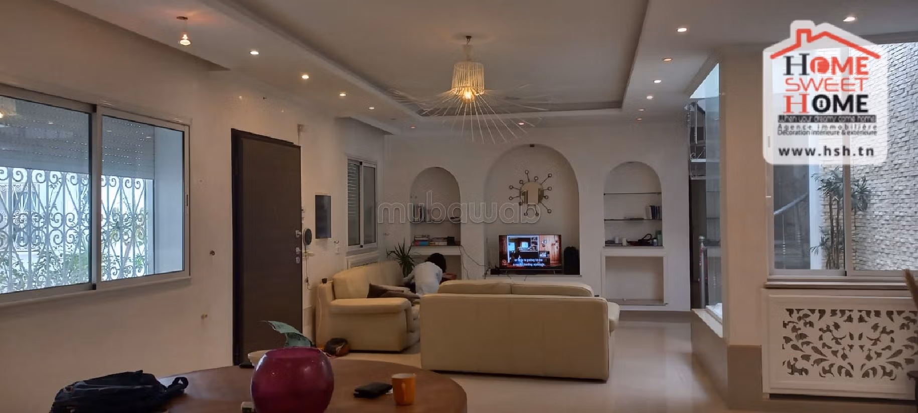 Apartment for rent in Carthage. 3 rooms. Well decorated. 