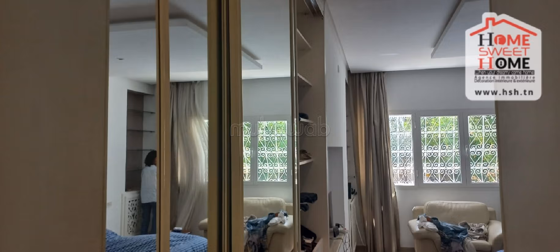 Apartment for rent in Carthage. 3 rooms. Well decorated. 