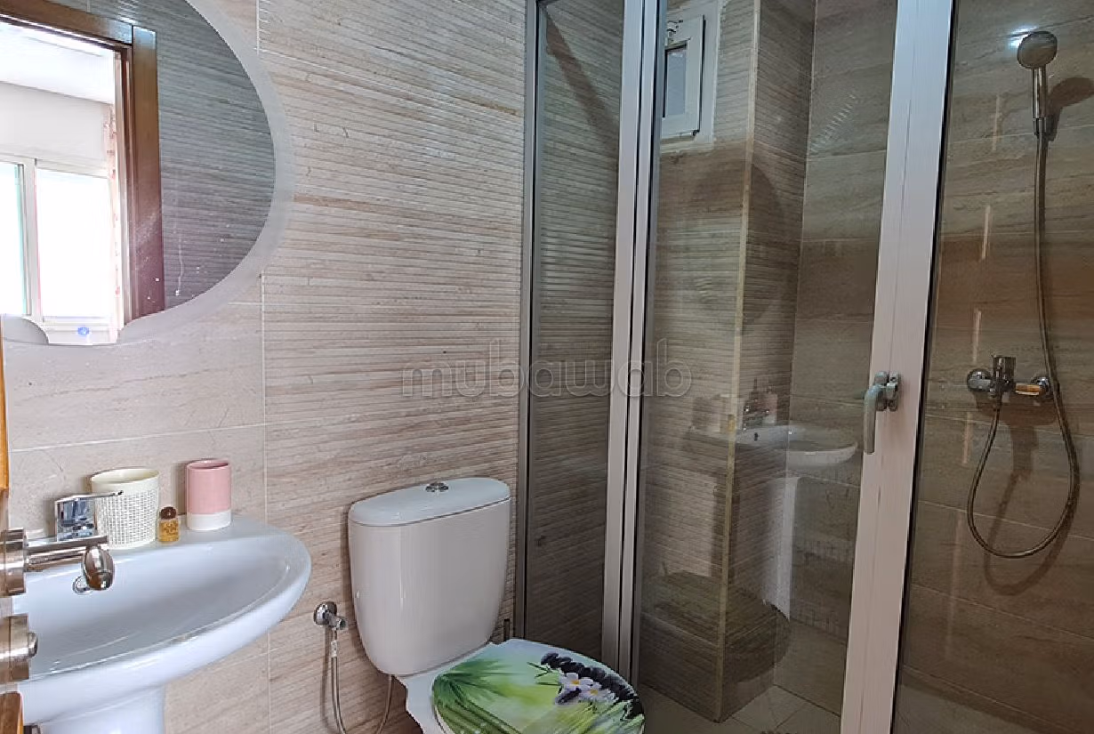 Appartement meuble 2 ch 2 sdb centre kenitra b2831