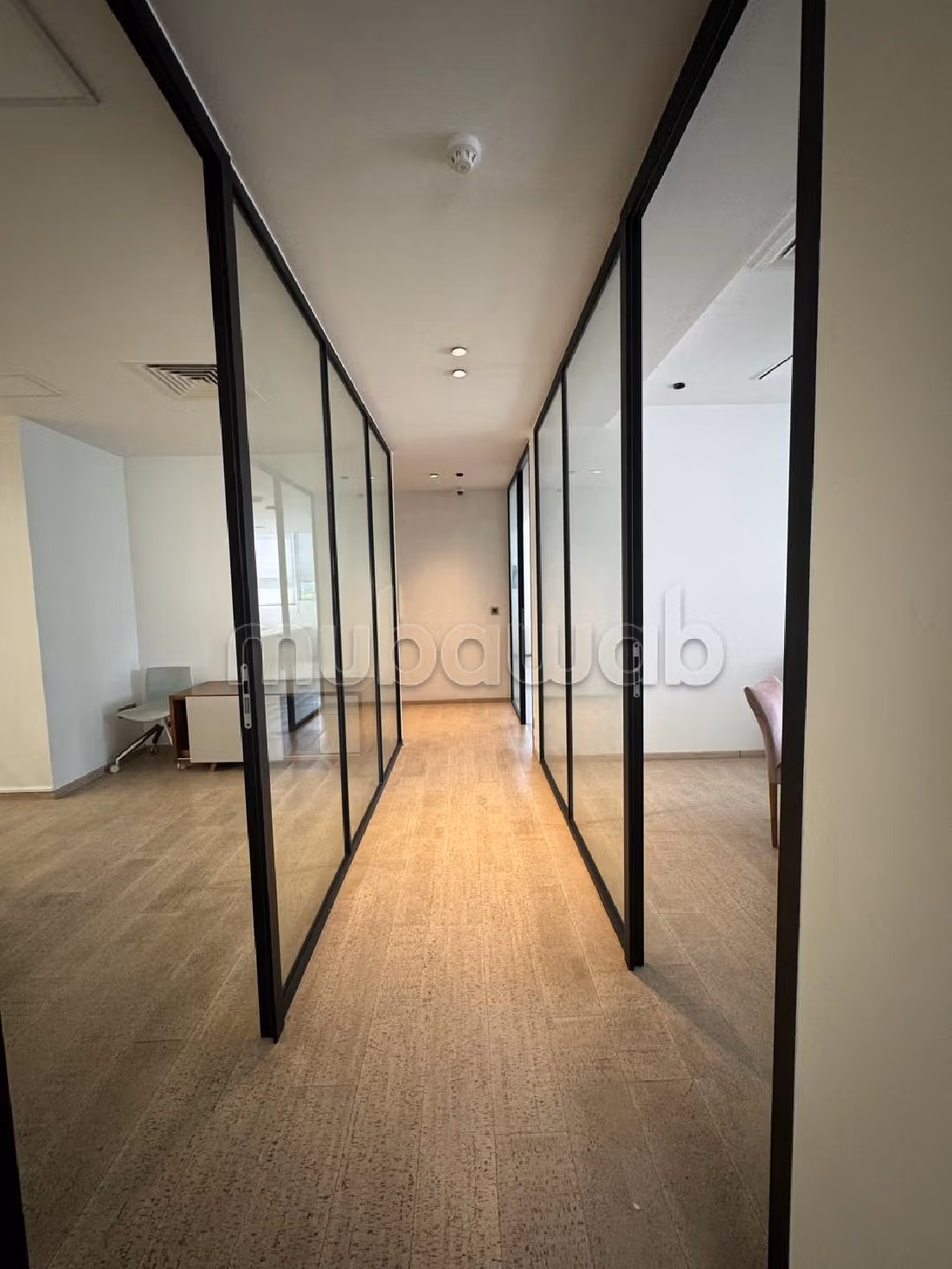 Offices for rent in Les Hôpitaux. Total area 320 m². Double glazed windows and central heating. 