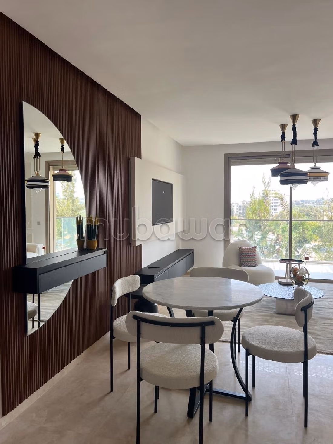 Très bel appartement meublé en location à Souissi