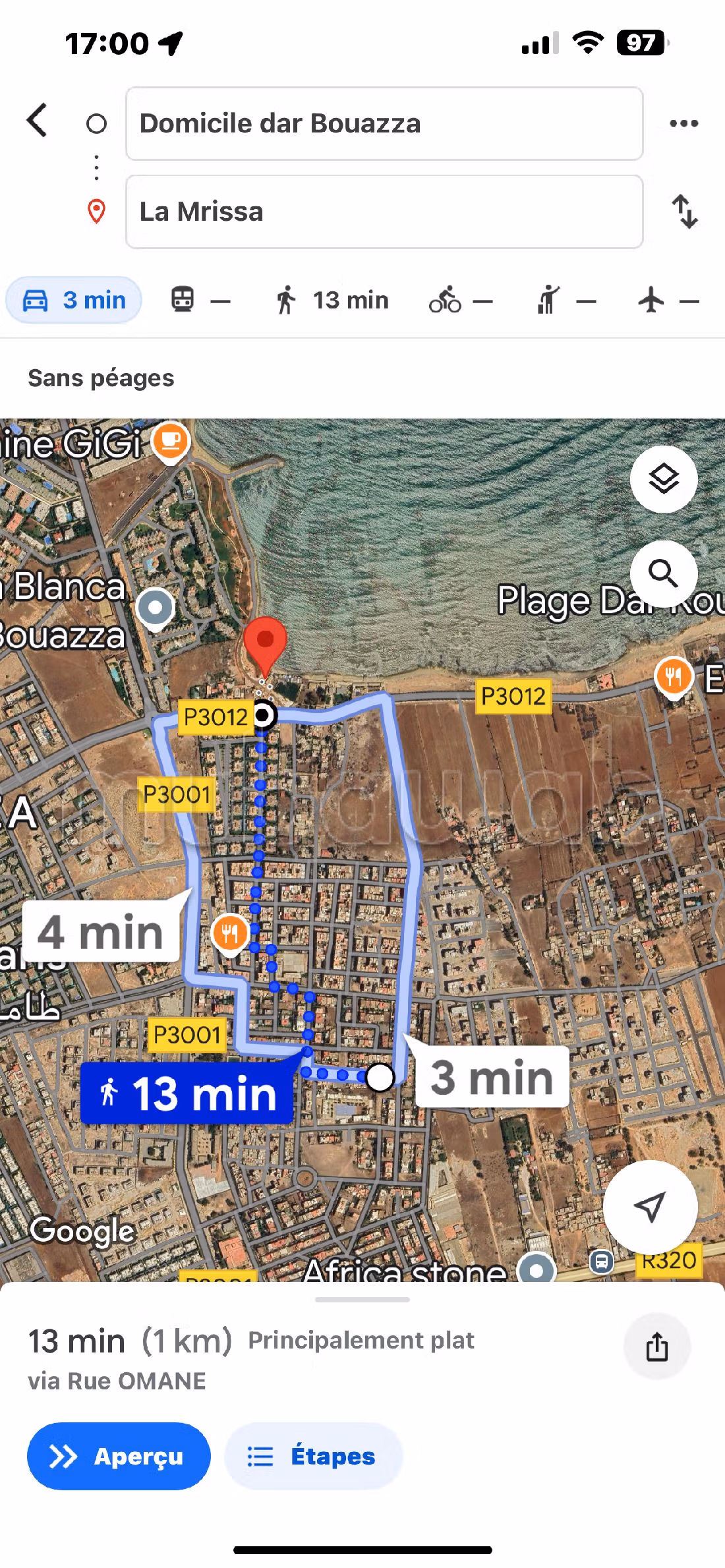 Vente villa à Dar Bouazza. Rénovée en Juillet