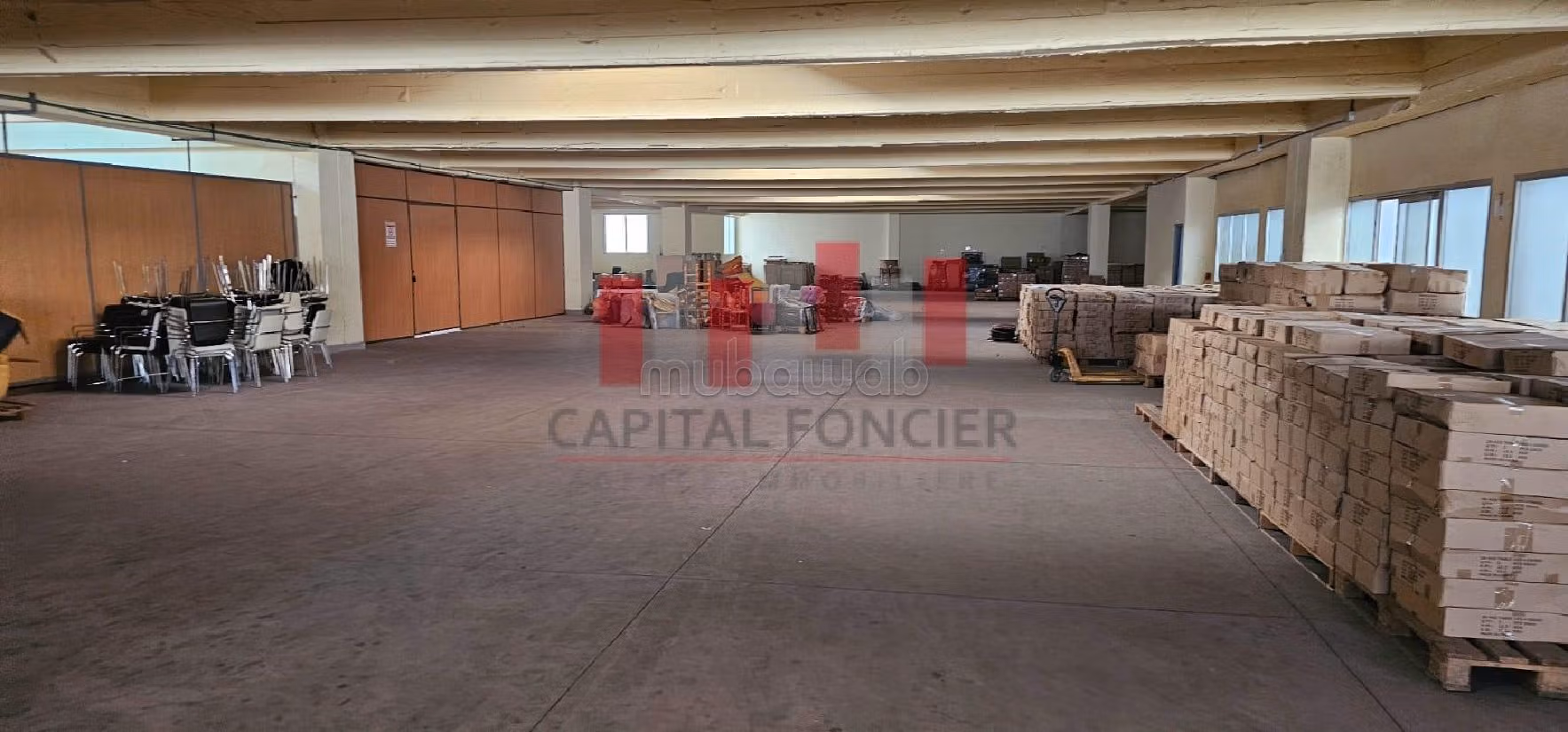 Offices & shops for sale in Aïn Sebaâ. Area 9200 m². 