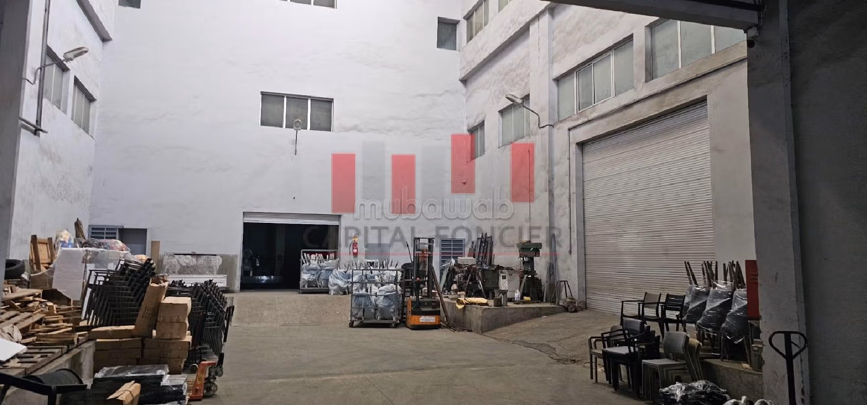 Offices & shops for sale in Aïn Sebaâ. Area 9200 m². 