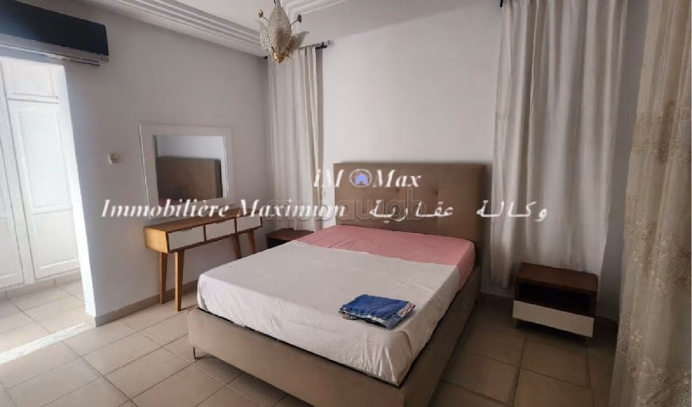 Belle villa meublée avec piscine à Yasmin Hammamet