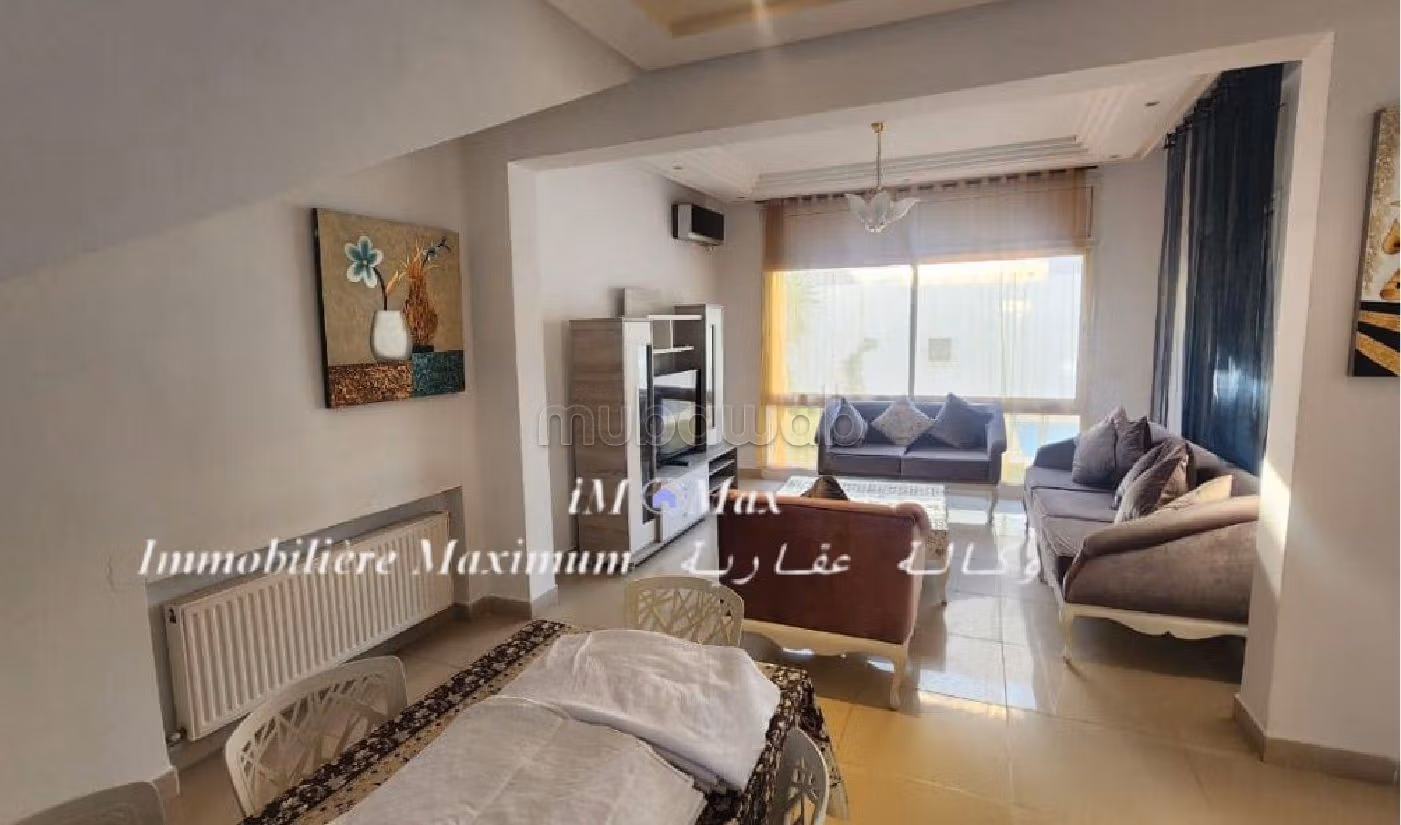 Belle villa meublée avec piscine à Yasmin Hammamet