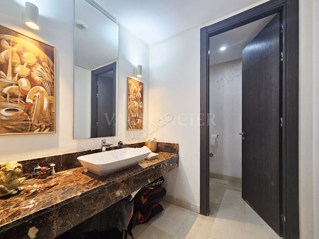 Vente appartement 150m2 2chambres avec terrasse Ain Diab, Casablanca
