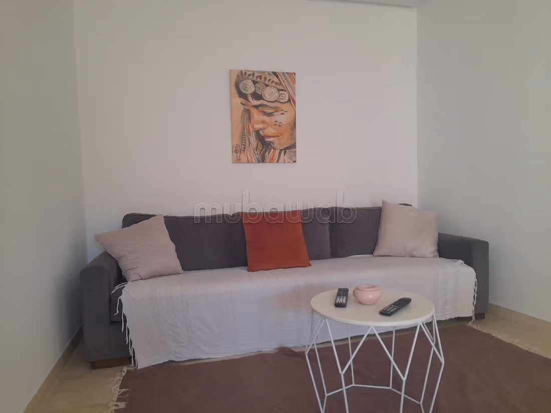 Affitto di uno splendido appartamento a Sidi Daoued. Superficie totale 79 m². Ammobiliato