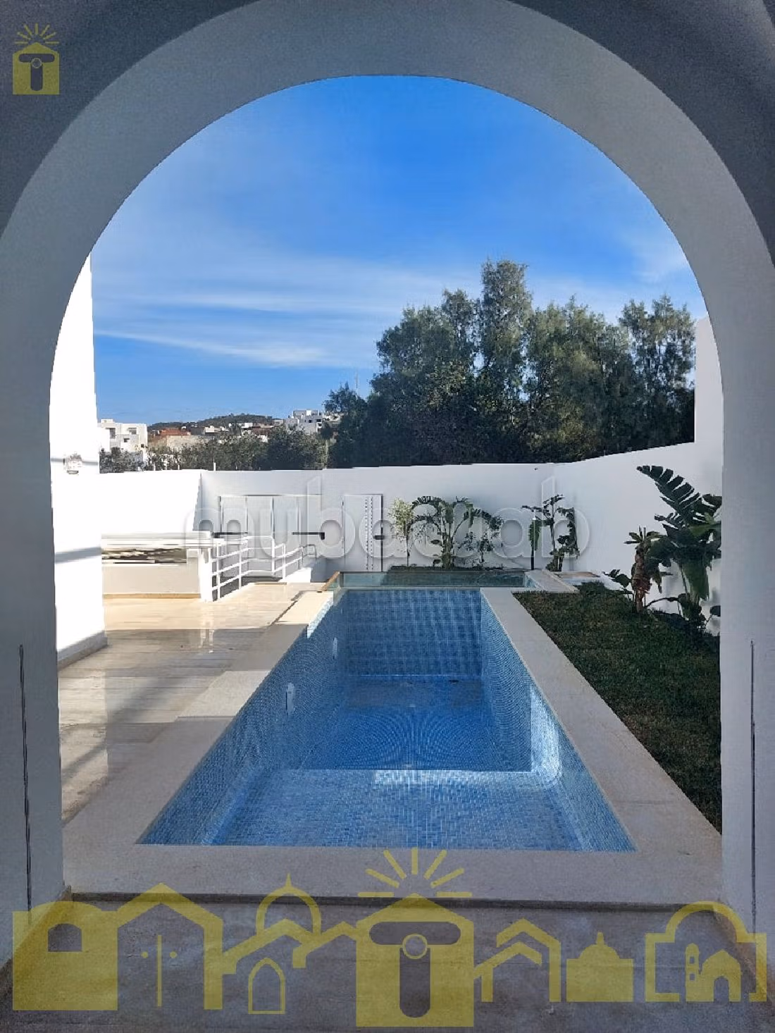 Une superbe villa avec piscine a CRAXI Hammamet