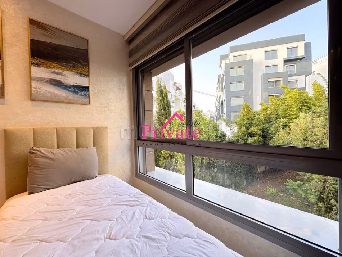 Te huur: appartementen in Malabata. Oppervlakte 120 m². Volledig gemeubileerd.