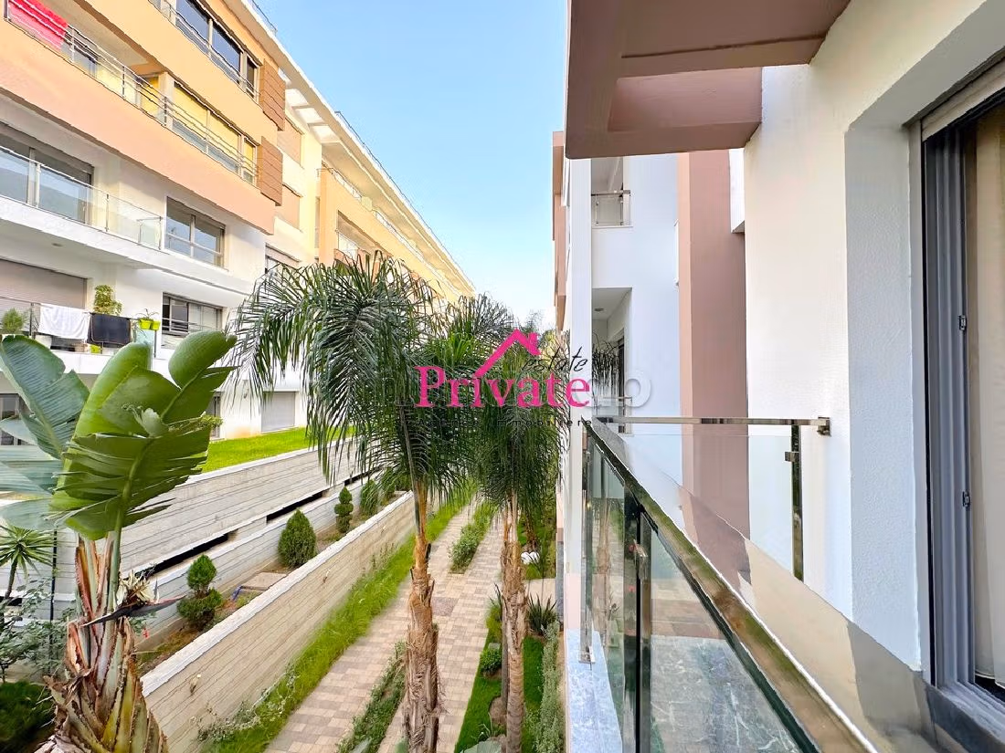 Te huur: appartementen in Malabata. Oppervlakte 120 m². Volledig gemeubileerd.