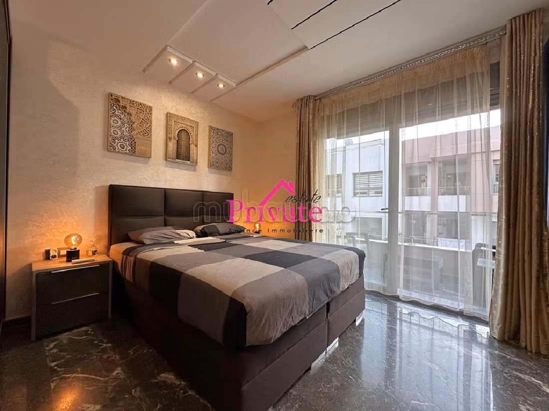 Te huur: appartementen in Malabata. Oppervlakte 120 m². Volledig gemeubileerd.