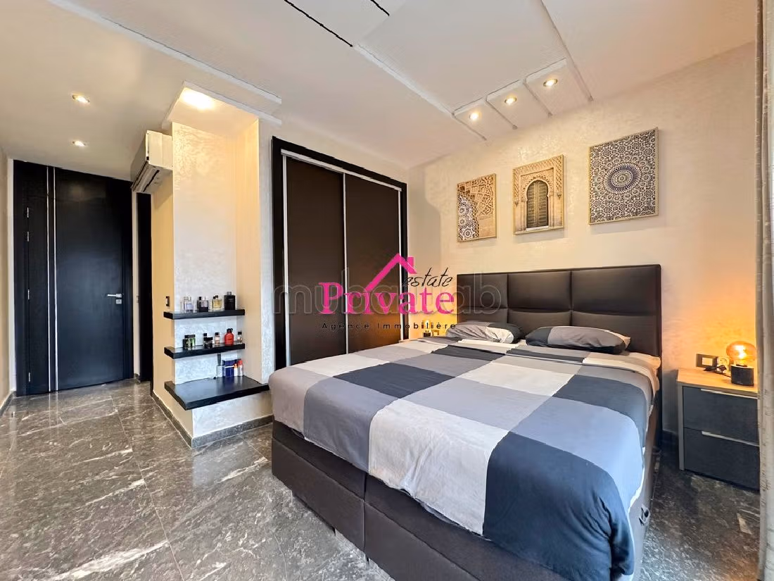 Te huur: appartementen in Malabata. Oppervlakte 120 m². Volledig gemeubileerd.