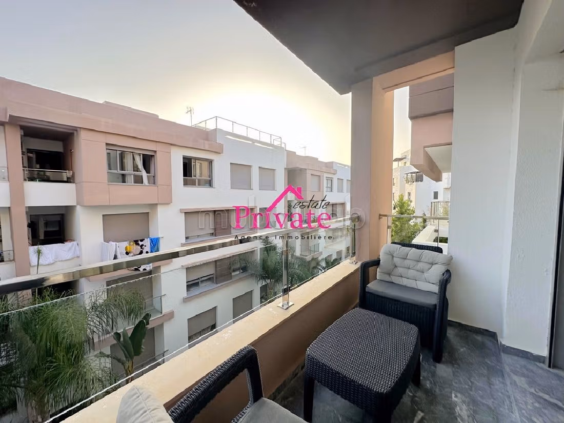 Te huur: appartementen in Malabata. Oppervlakte 120 m². Volledig gemeubileerd.