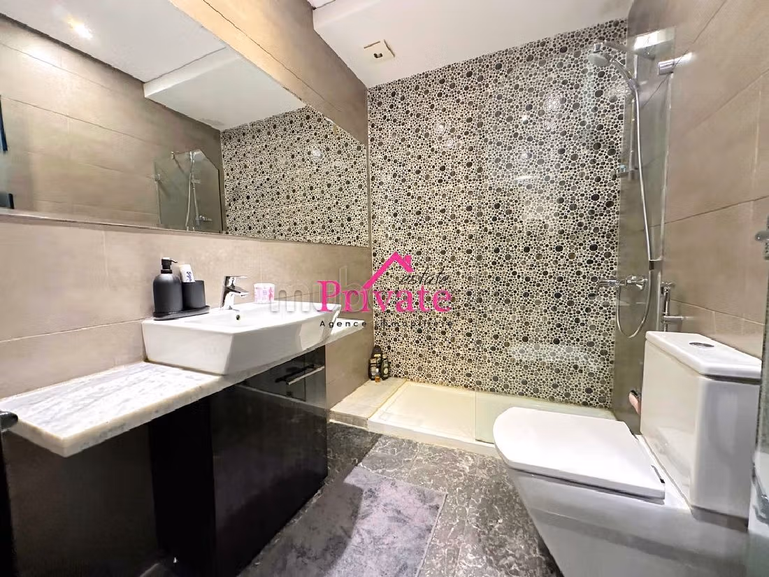 Te huur: appartementen in Malabata. Oppervlakte 120 m². Volledig gemeubileerd.