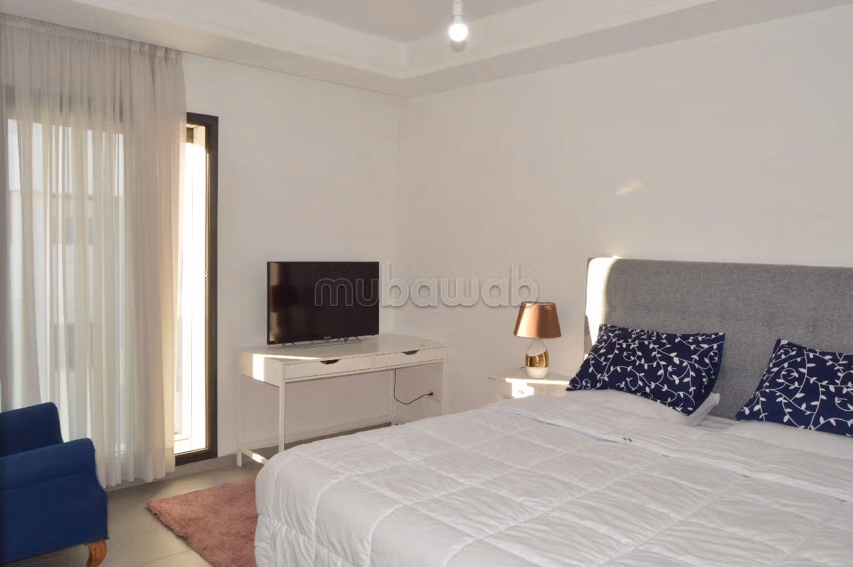 Apartment for rent in Harhoura. Large area 85 m². Ample storage space